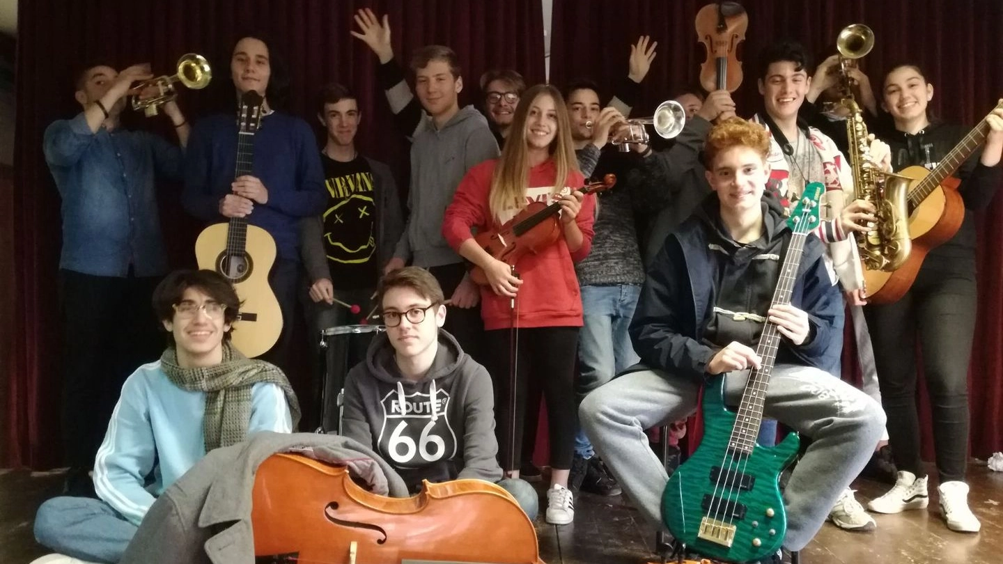 Gli studenti del liceo musicale Marconi di Pesaro