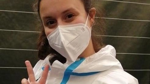L'infermiera Chiara Vangeli, 23 anni