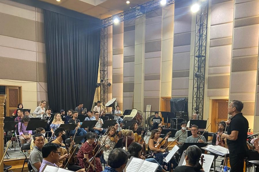 La Young Musicians European Orchestra è in Vietnam