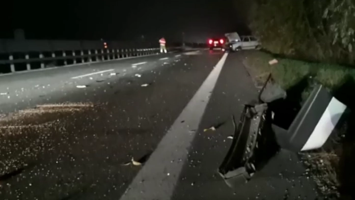 L’incidente nel Veronese sulla statale 434 Transpolesana