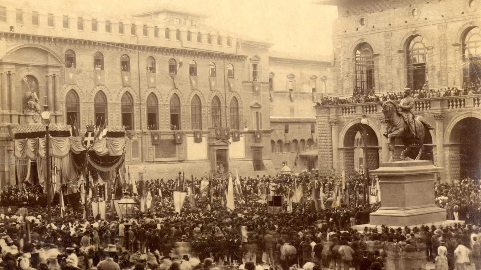 Visite reali di un’altra epoca  Vittorio Emanuele II a Bologna