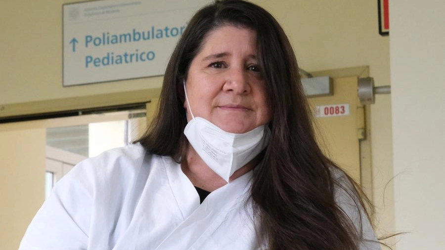 La professoressa Francesca Marotti, pediatra del Policlinico
