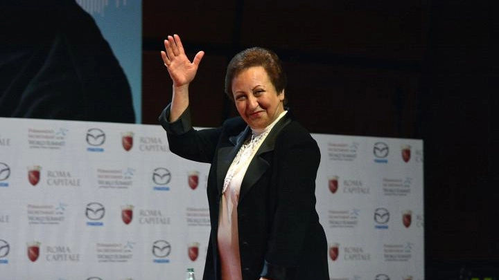 Il premio Nobel Shirin Ebadi (LaPresse)
