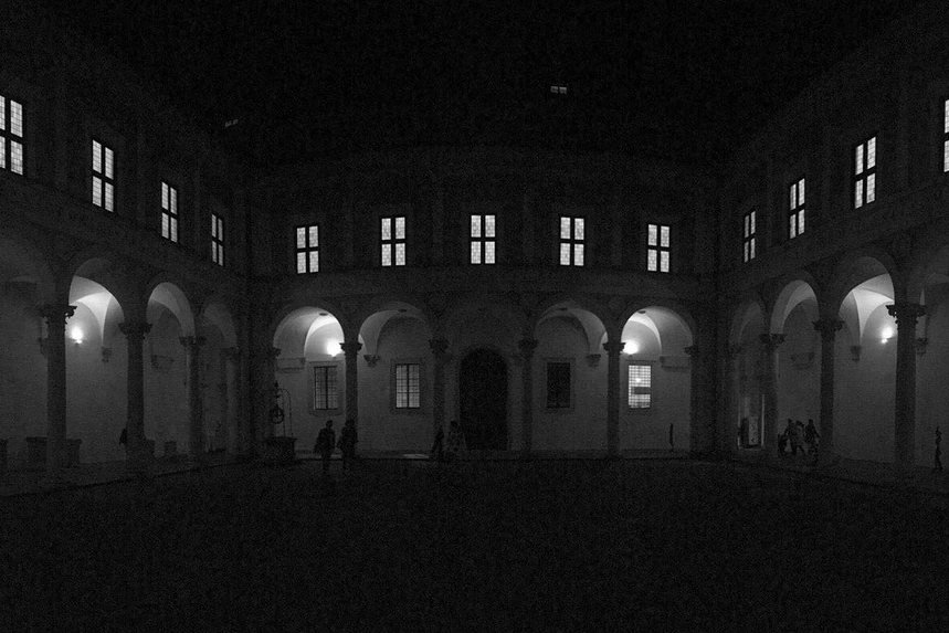 Il Cortile d'onore del Palazzo Ducale d'Urbino