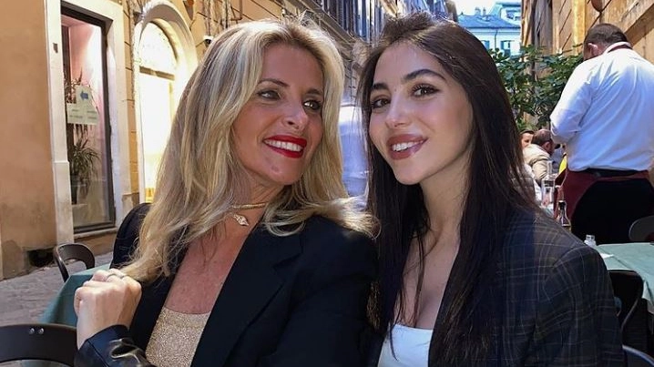 Virginia Mihajlovic con la madre Arianna (da Instagram)