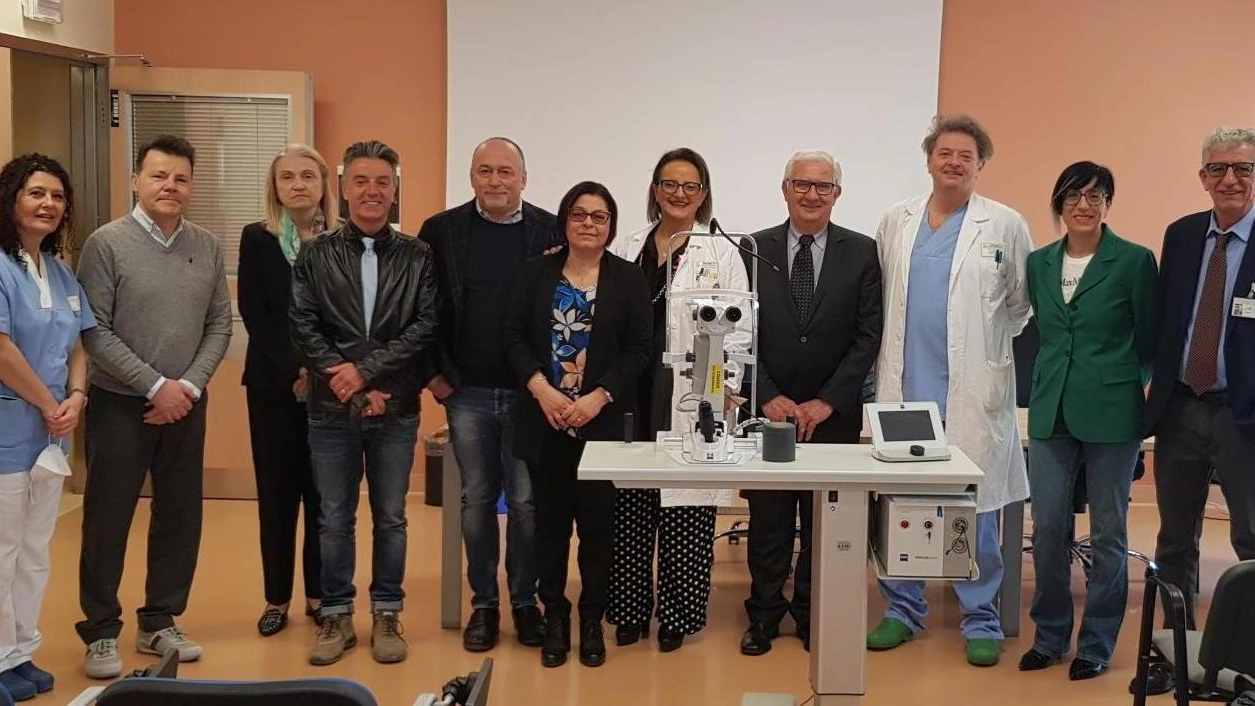 Associazione Diabetici dona  strumento da 40mila euro a Oculistica