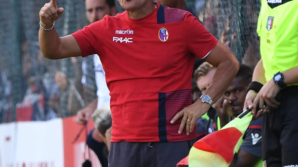 L'allenatore del Bologna Roberto Donadoni (foto Schicchi)