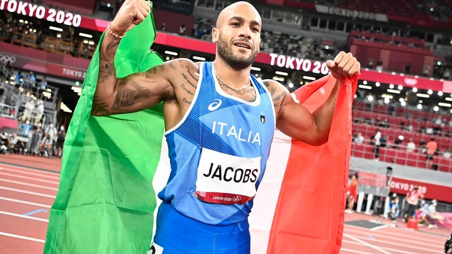 Marcell Jacobs oro nei 100 metri
