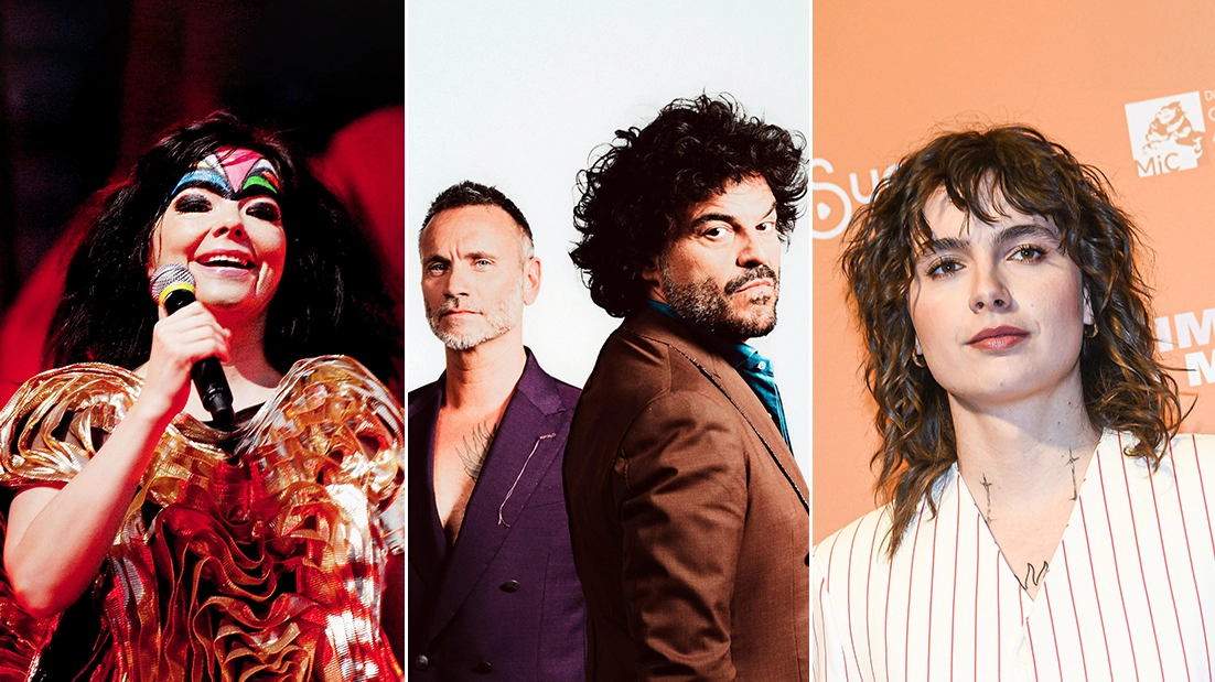 Björk sarà all’Unipol Arena il 23 settembre, Nek, Francesco Renga e Madame saranno all'EuropAuditorium
