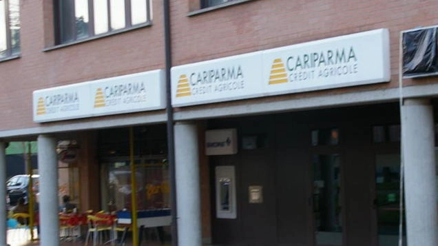 L'agenzia Cariparma di Bagnolo
