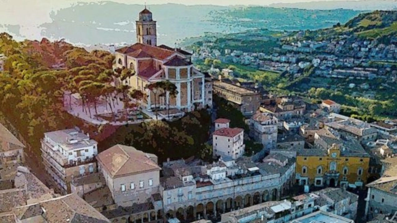 Una panoramica della città di Fermo