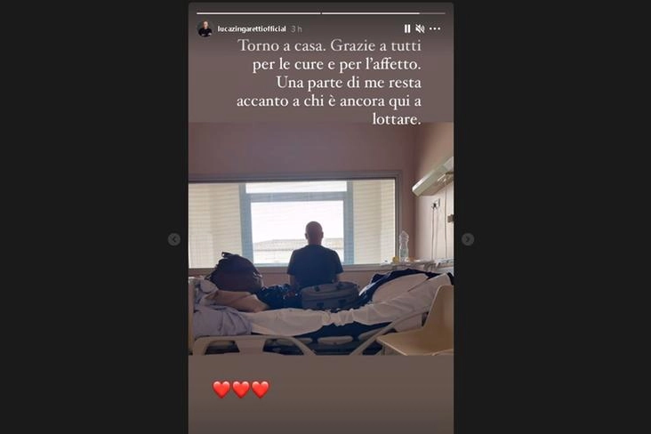 Il post di Luca Zingaretti su Instagram