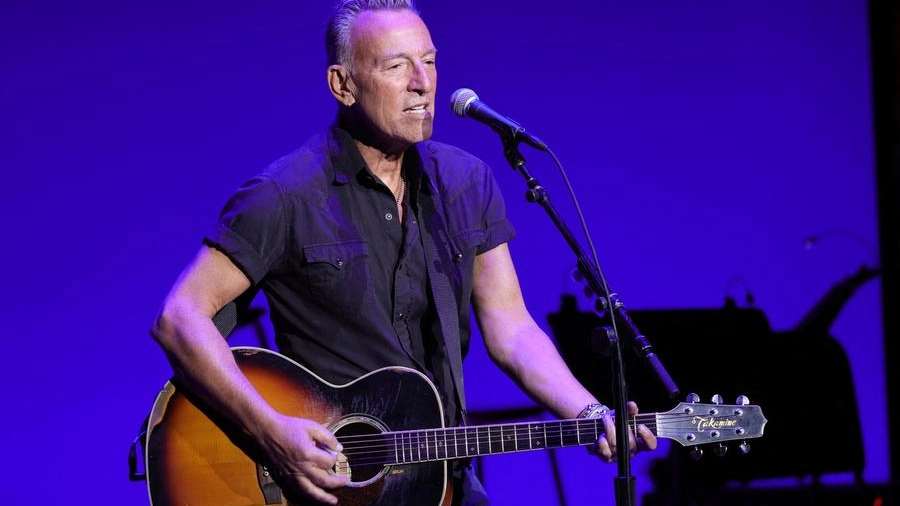 Il cantautore Bruce Spingsteen