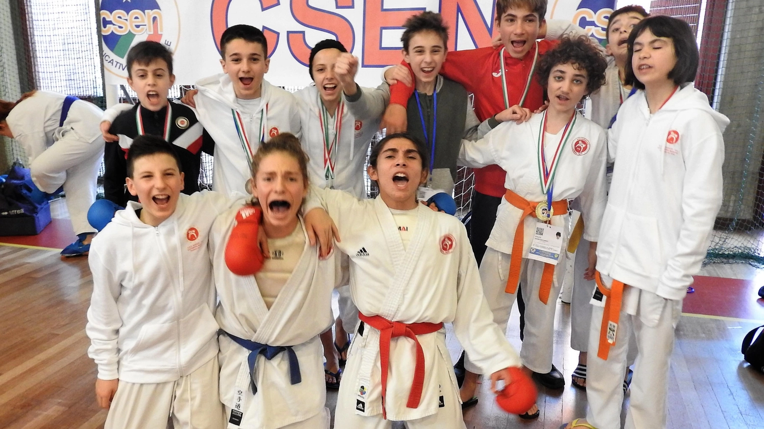 Karate, a Tolentino  si fanno valere i giovani  del Kai Shotokan