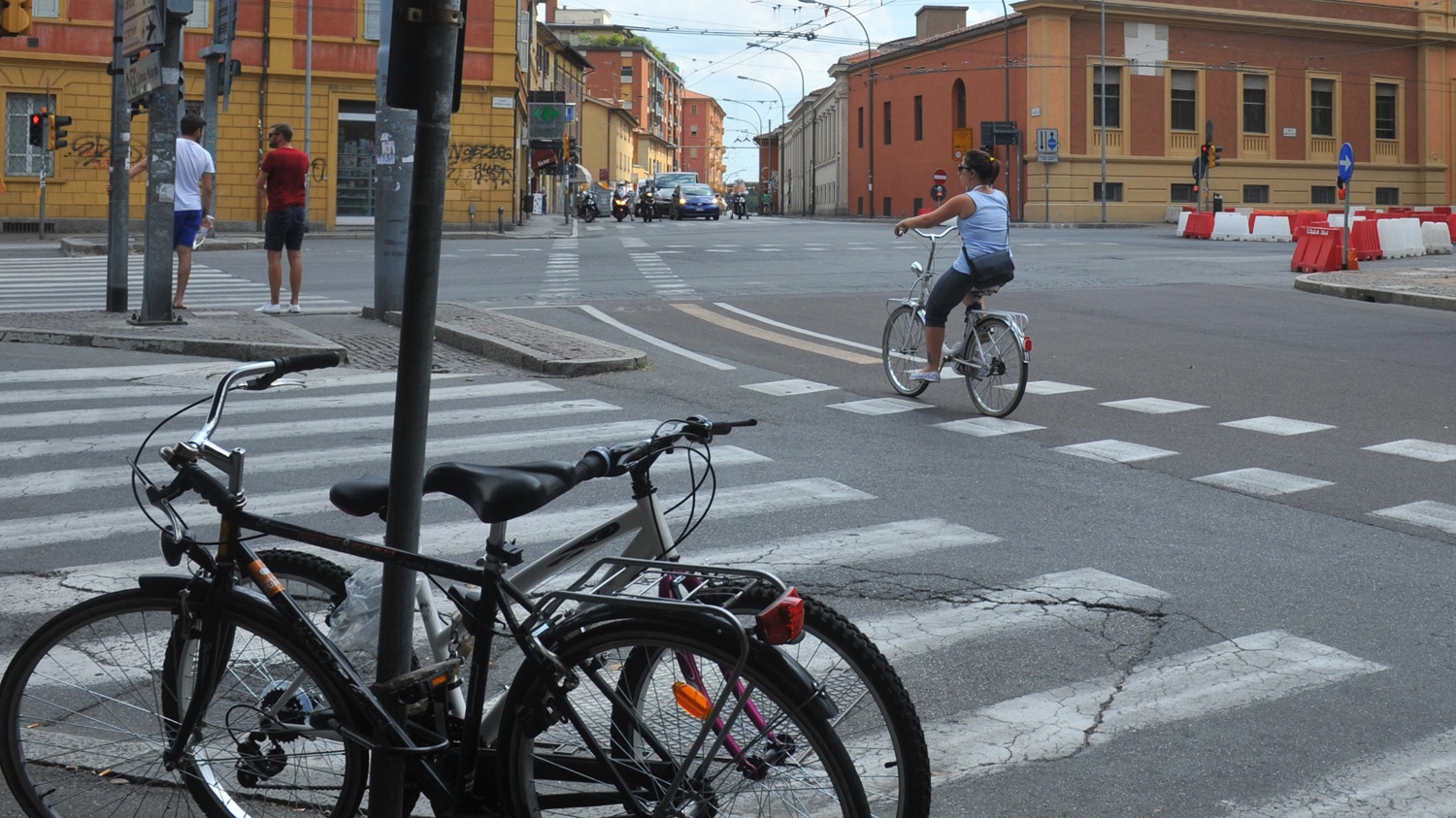 Bicicletta a Bologna (foto Schicchi)