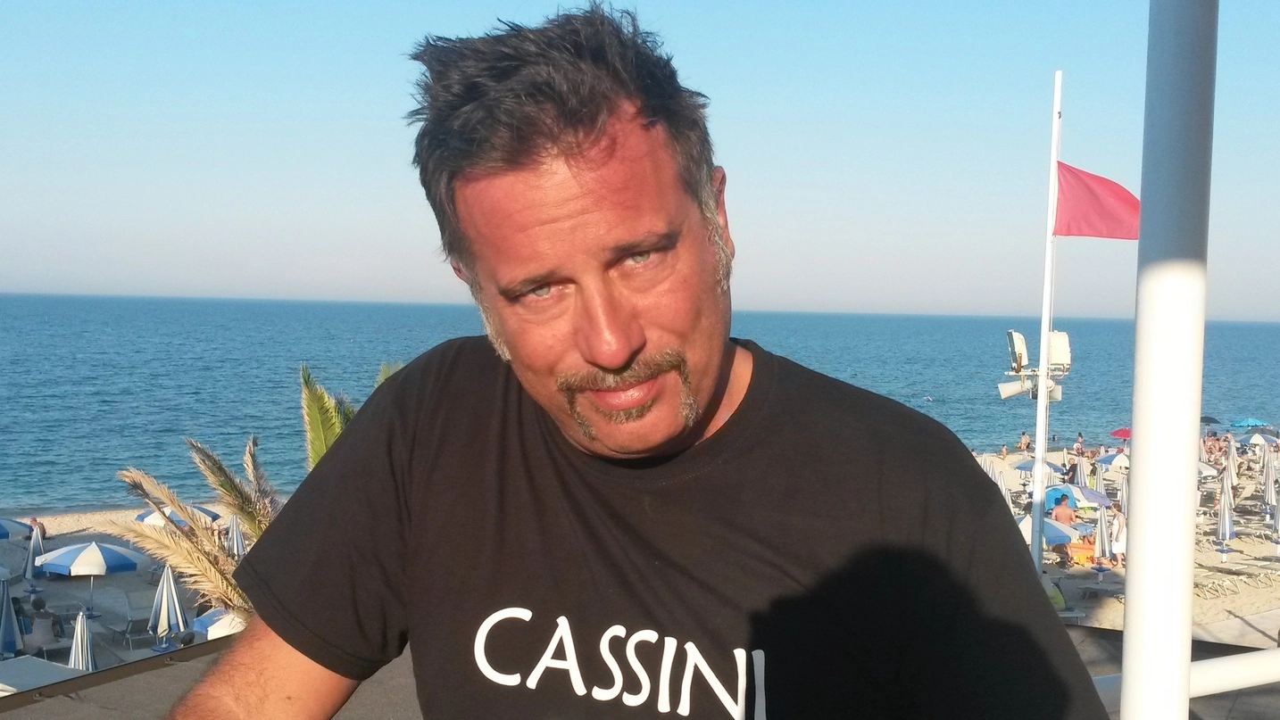 L'attore e autore Dario Cassini al Cucale di Numana (Ancona)