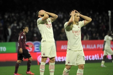 Serie A: le partite. Salernitana-Milan 2-2, frena l'allungo dei rossoneri