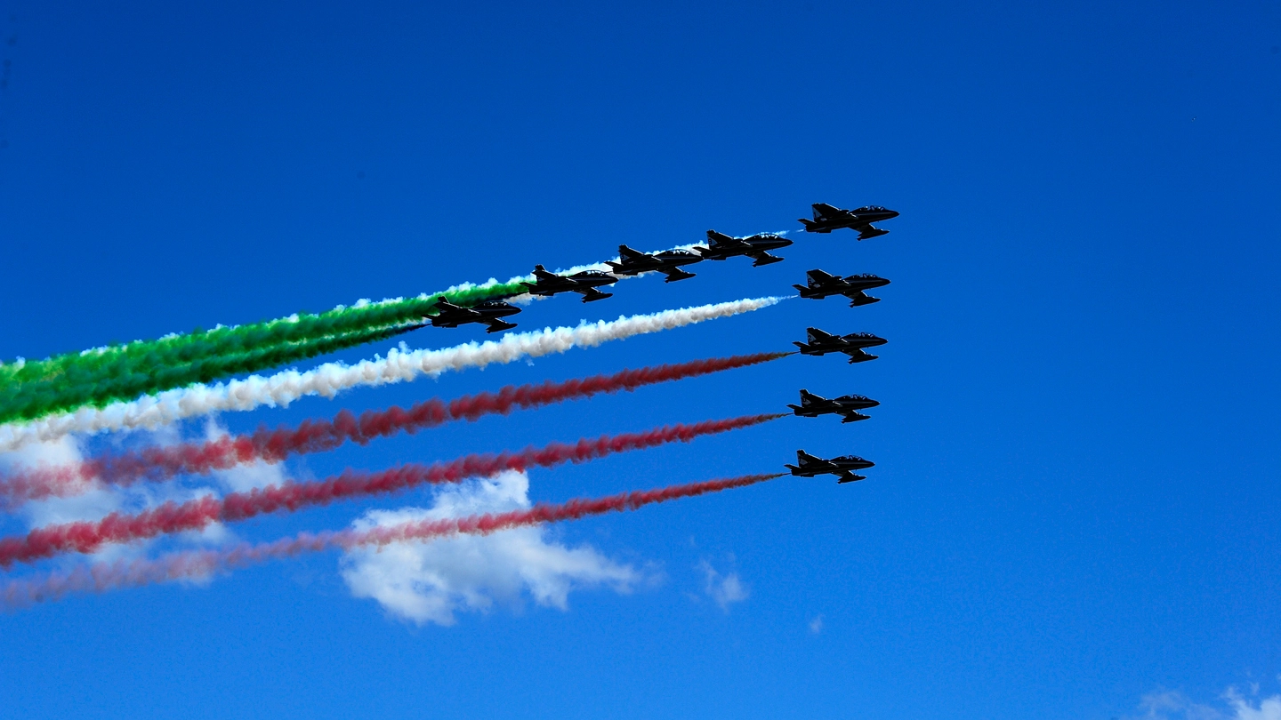 Frecce Tricolori, venerdì 29 maggio il sorvolo di Bologna (ImagoE)