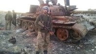 Nella foto Karim Franceschi a Kobane
