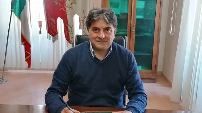 Il sindaco di Castignano, Fabio Polini