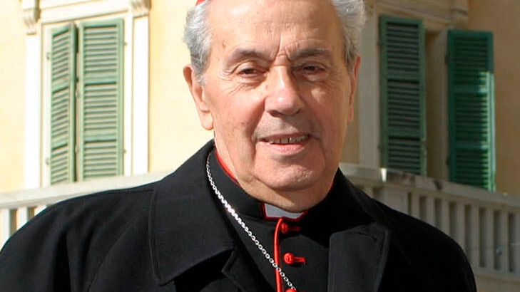 Il cardinale Achille Silvestrini (foto Veca)