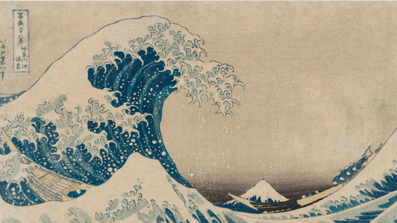 La mostra ‘Hokusai Hiroshige. Oltre l’onda’ è al Museo Archeologico da oggi al 3 marzo. ‘La (grande) onda presso la costa Kanagawa’ di Hokusai