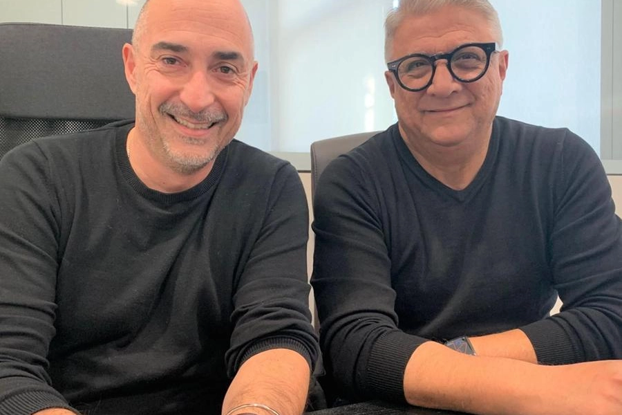 Andrea Falzaresi (a sinistra) e Gianluca Scialfa sono imprenditori alberghieri
