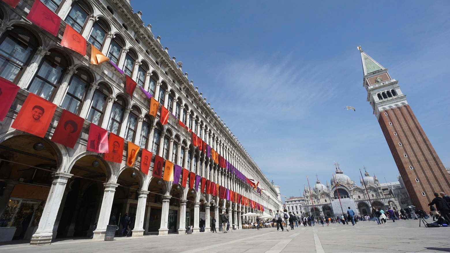 Venezia, i reperti archeologici sono stati ritrovati davanti alle Procuratie Vecchie di piazza San Marco