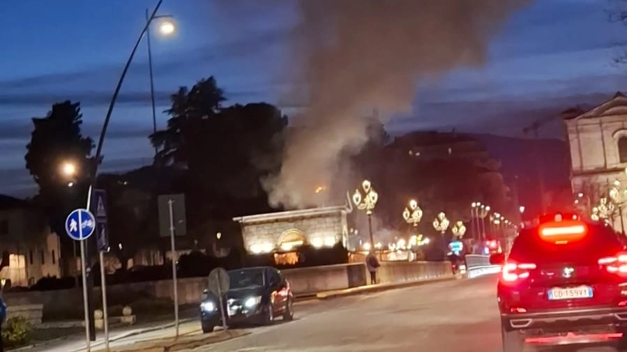Incendio al ristorante Taverna da Cecco di Ascoli