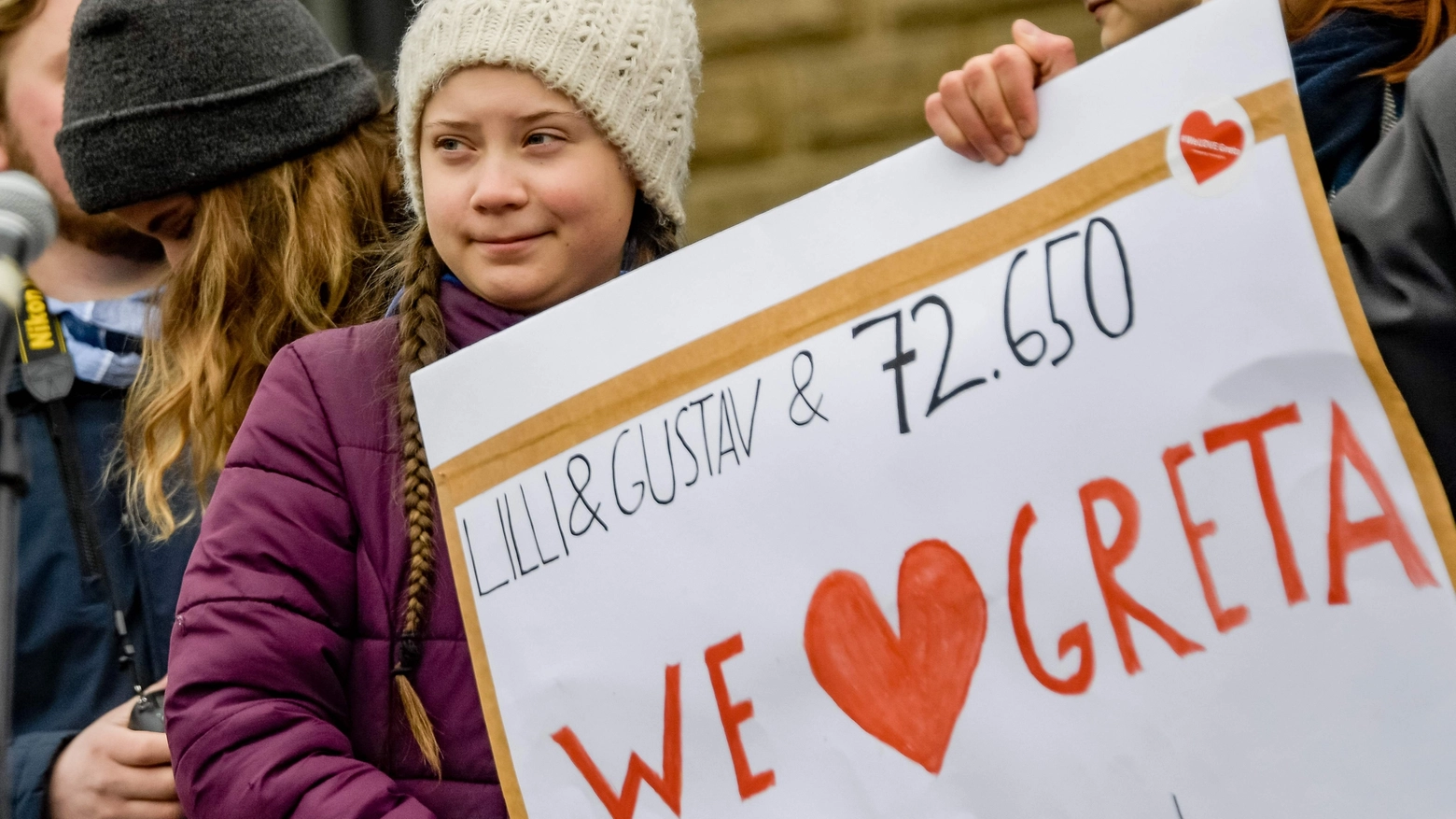 La studentessa svedese Greta Thunberg che ha dato origine al movimento