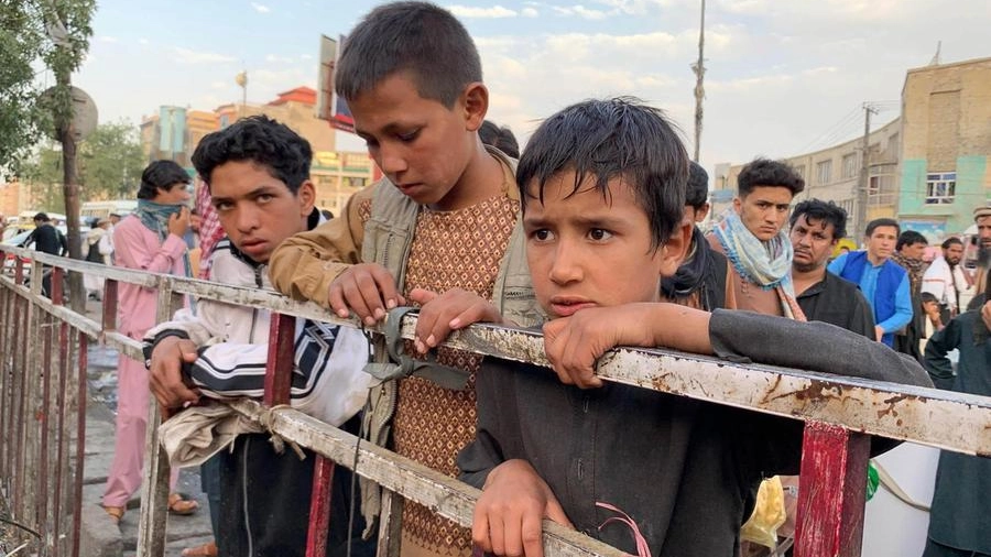 E' allarme profughi infantili in Afghanistan 