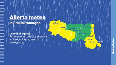 Nubifragi, grandinate e venti di burrasca in Emilia Romagna: le previsioni del ciclone Poppea