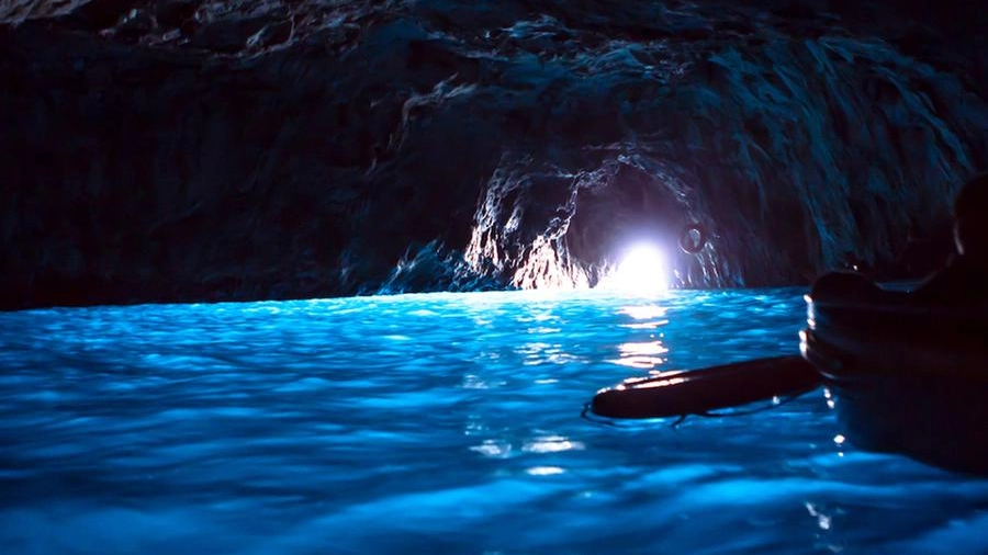La meravigliosa Grotta Azzurra di Capri