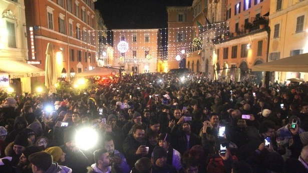 L'ultimo Capodanno in piazza ad Ancona, nel 2019