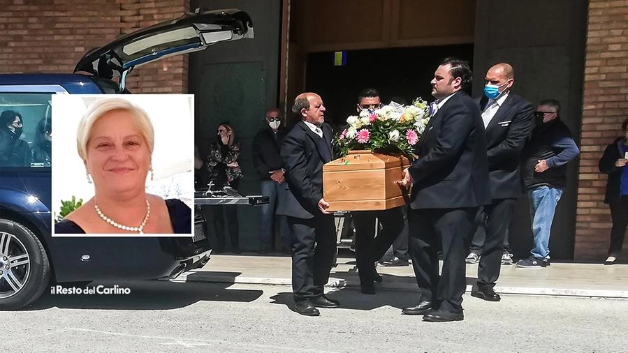 I funerali di Angela Avitabile a Rimini