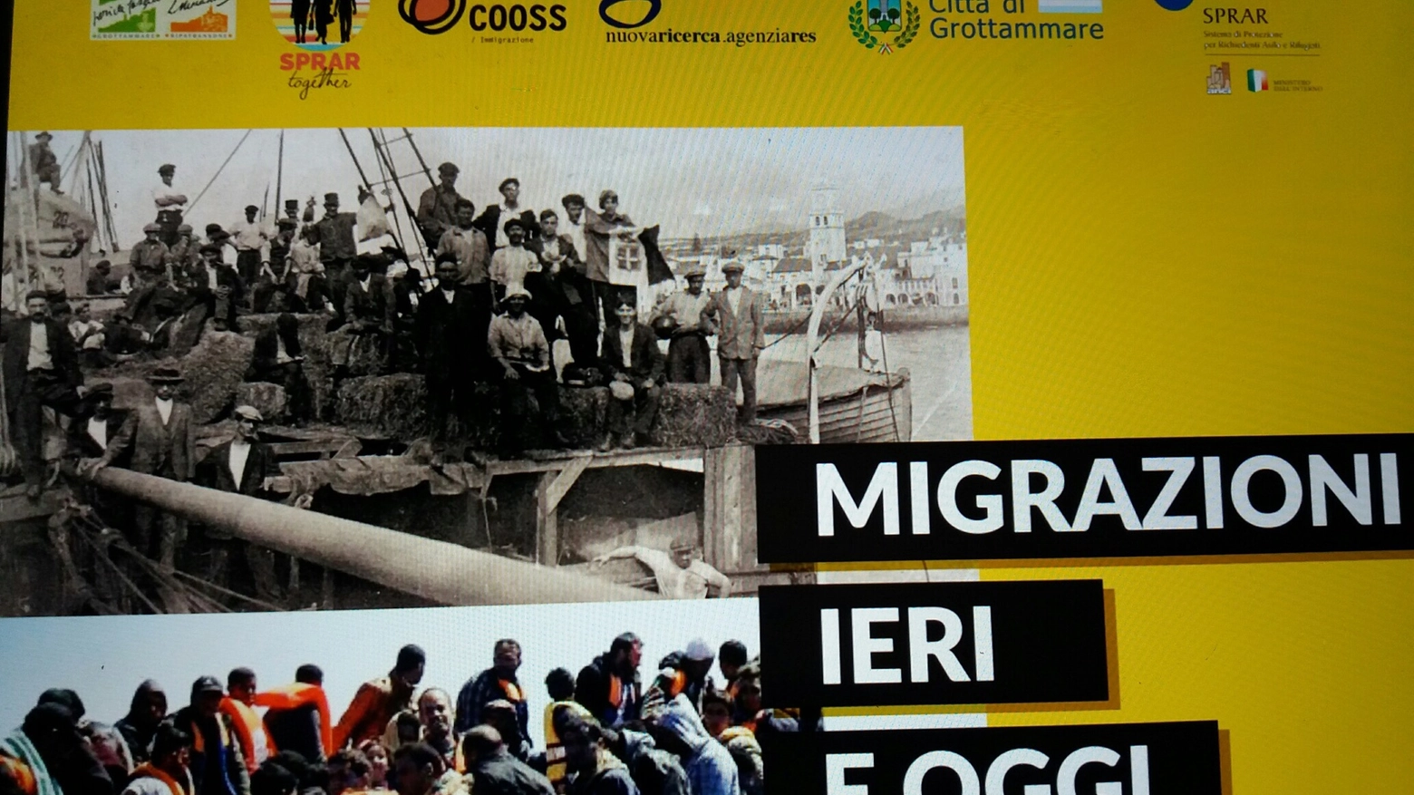 “Migrazioni di ieri e oggi", il convegno