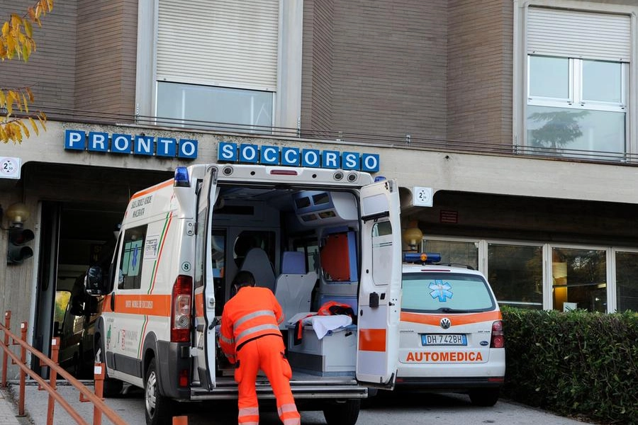 Il pronto soccorso dell'Ospedale di Macerata 