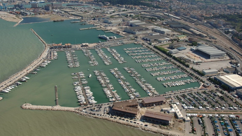 Il porto di Ancona (Antic)