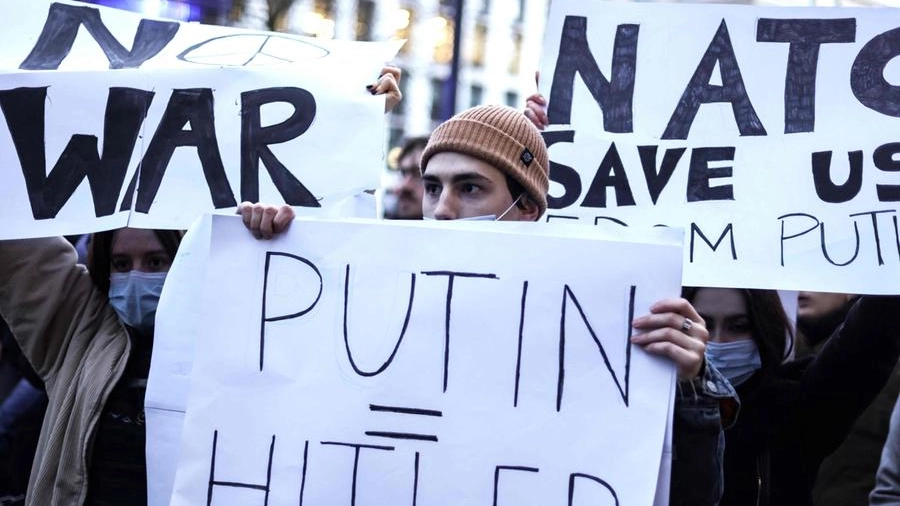Russia, proteste contro la guerra in Ucraina