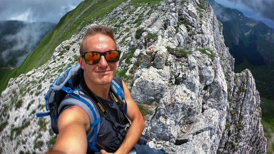 Mattia Orsi era un grande appassionato di scalate in montagna 