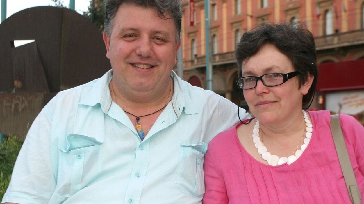 Delfino e Lorena Covezzi, assolti dall'accusa di pedofilia (foto Schicchi)