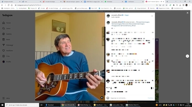 Gianni Morandi, post e musica per gli alluvionati. Il video di Romagna Mia
