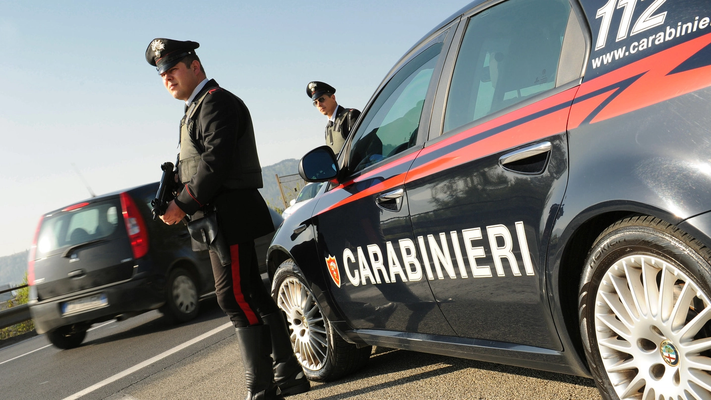 Furto a Polesella, sul posto sono intervenuti i carabinieri (Foto Fornasari)