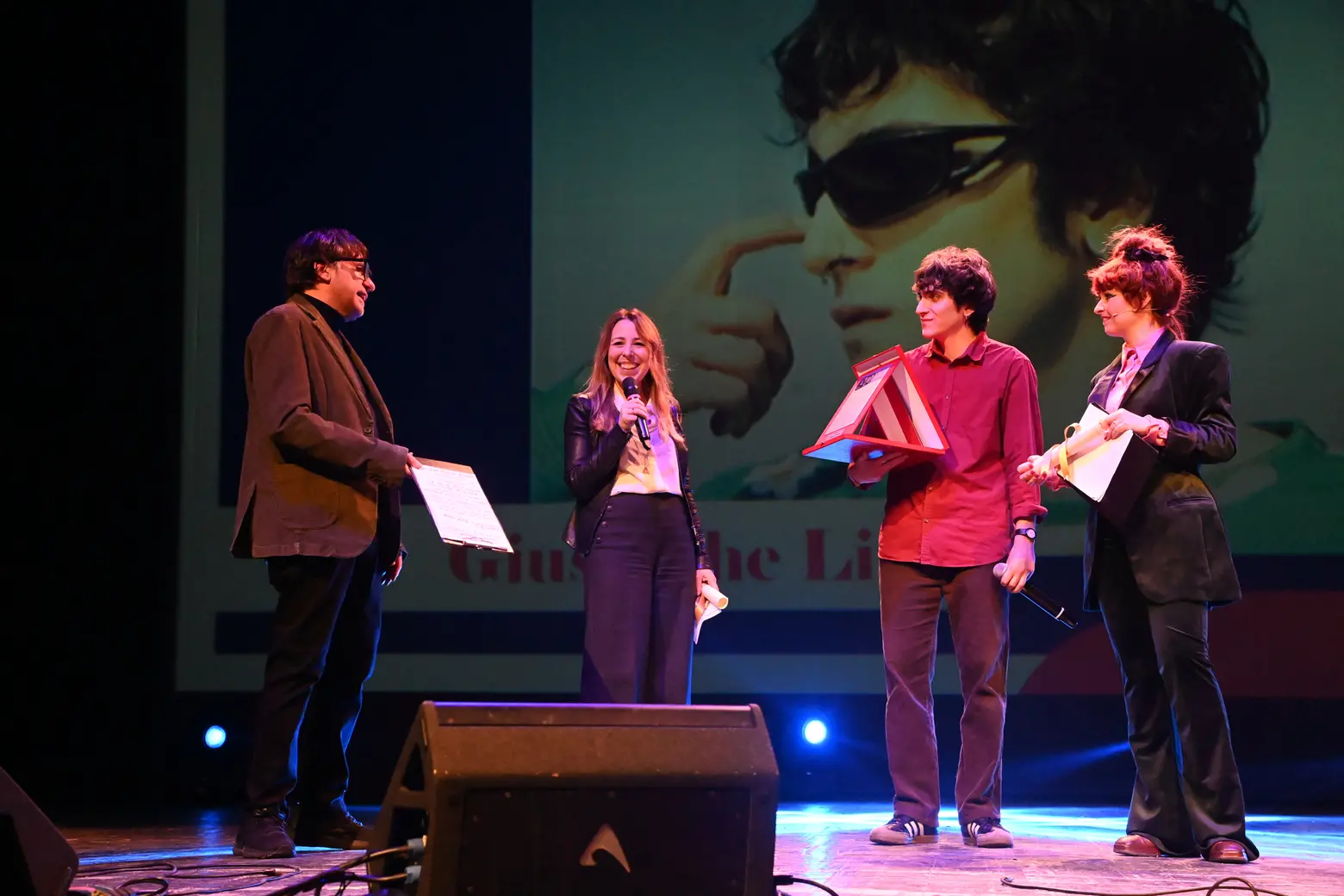 The Lizia vince il premio Qn-Carlino: premiato dalla direttrice Agnese Pini