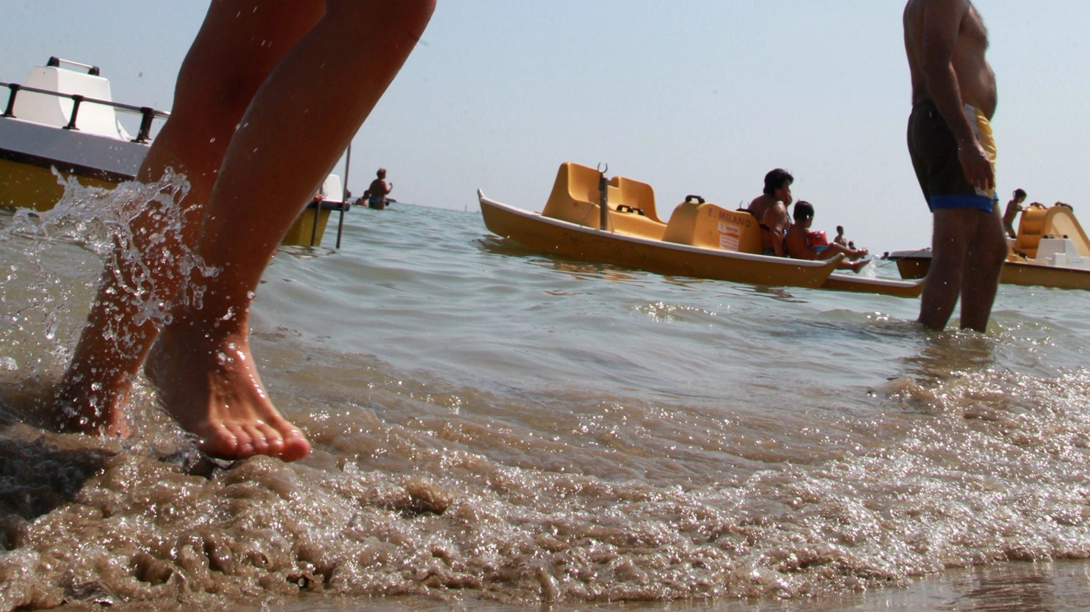 Una turista ha 'scroccato' la vacanza al mare a Cesenatico (foto d'archivio Ravaglia)