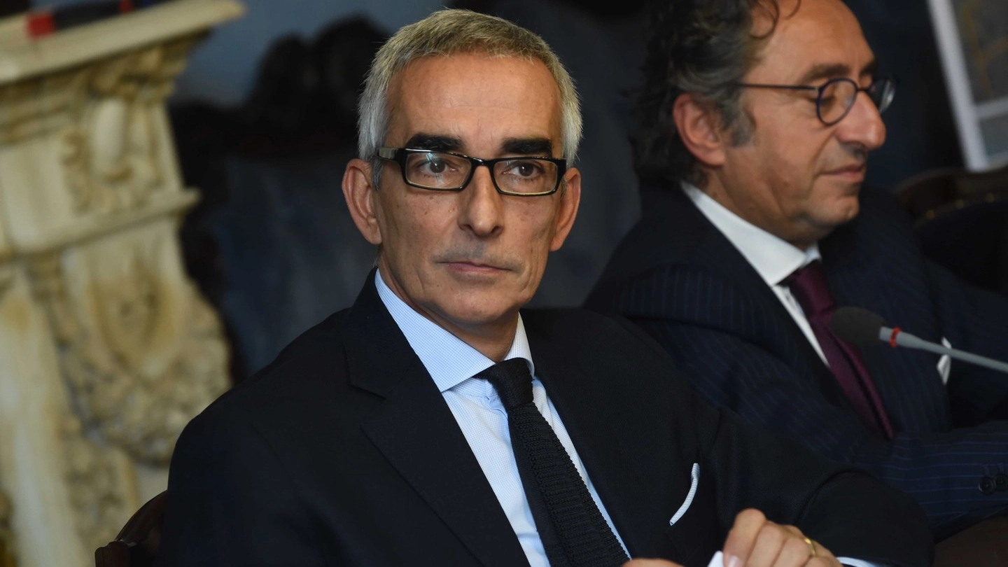 Bologna: Enrico Postacchini, presidente di Ascom Confcommercio (FotoSchicchi)