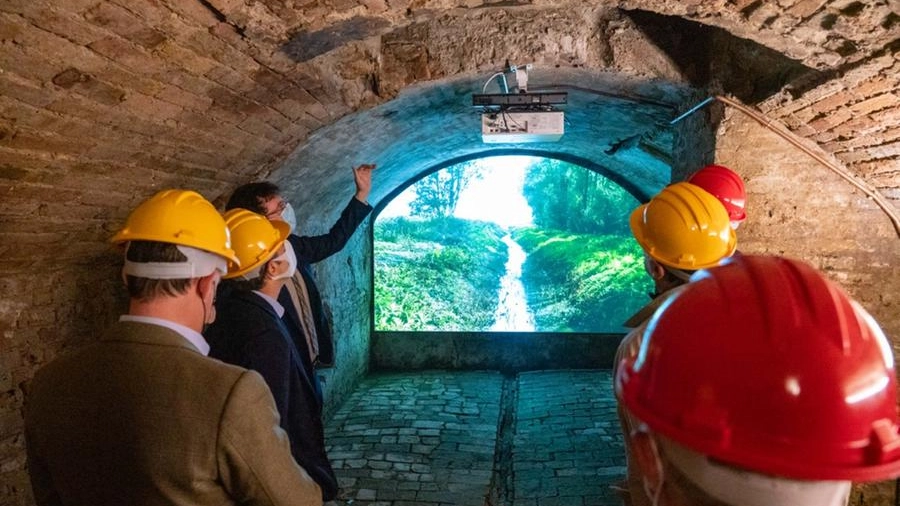 Parma, inaugurato il percorso sotterrano della “Galleria delle Fontane”