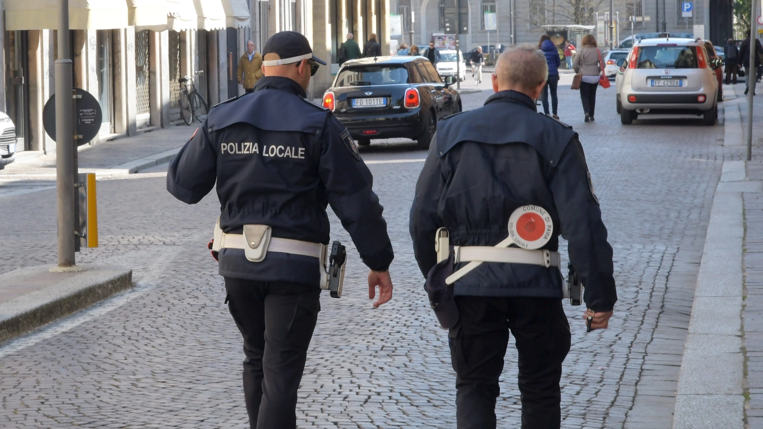 Polizia locale in una foto d'archivio. A Sassuolo sospesi 4 agenti