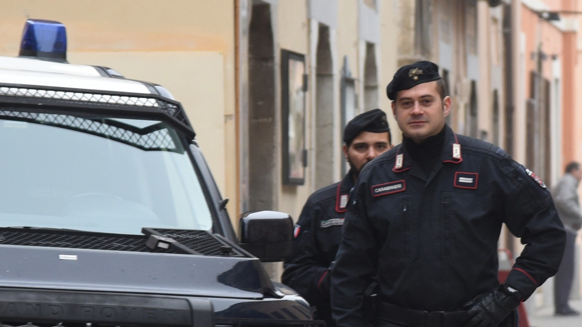 I carabinieri a Norcia