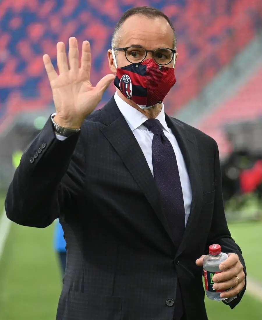 Bologna Fc notizie, la svolta di Saputo: presente e decisionista